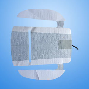 Forma de cable de calefacción lavable portátil suave de peso almohadilla de calefacción eléctrica para automóvil DC12V