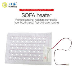 Pads de calefacción impermeables para el sofá cómodos y ajustables 29V calor térmico eléctrico