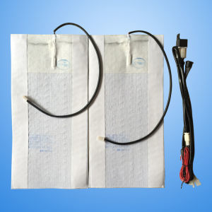 Pad aislado de rectángulo de fibra compuesta para calefacción eléctrica de 12 V en todos los automóviles